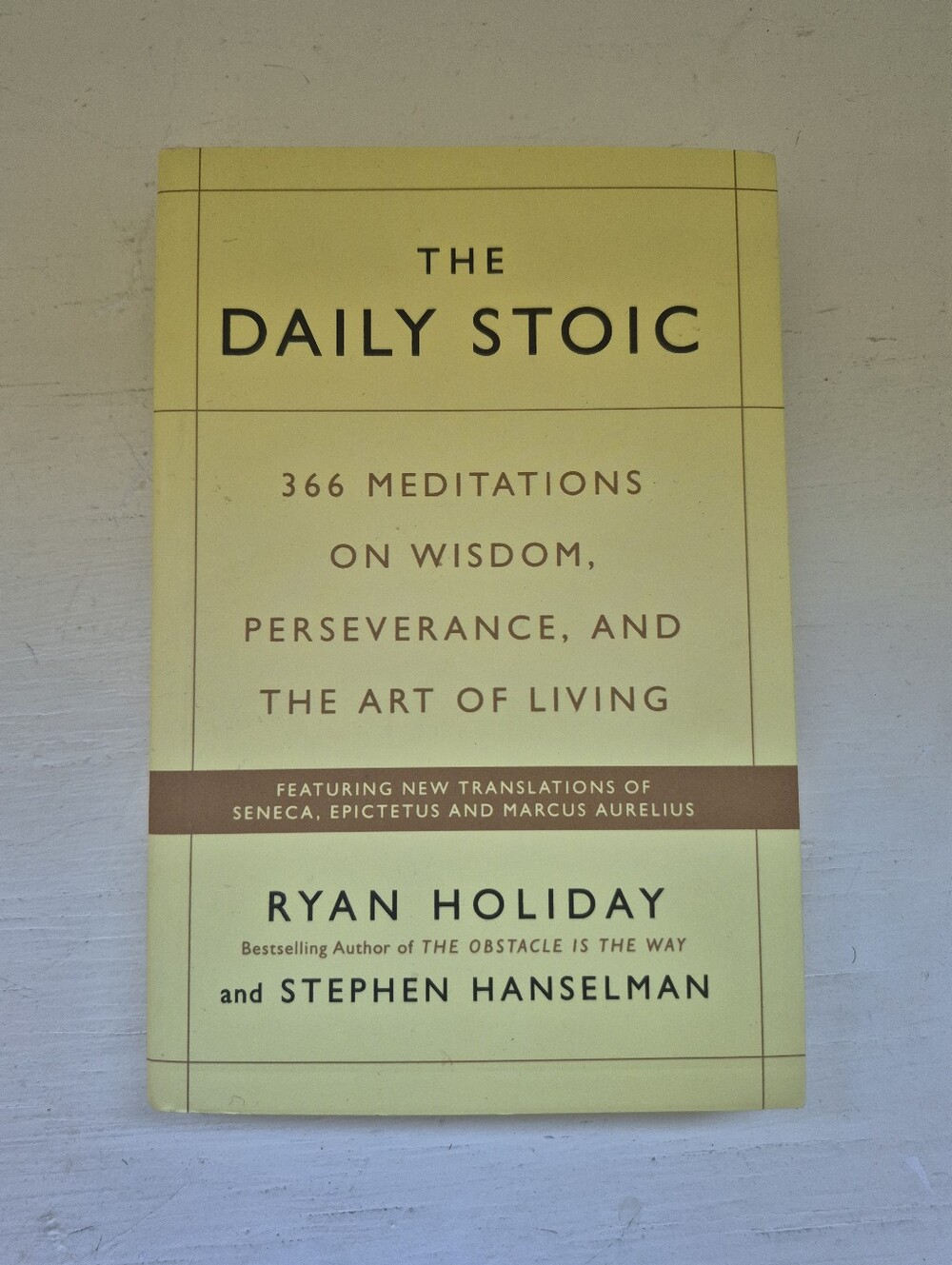 The Daily Stoic 366 Meditations On Wisdom Perseverence And The Art Of Living